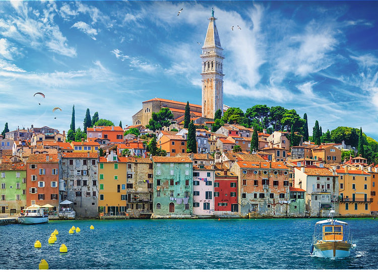 Trefl Puzzle Rovinj Kroatien 2000 Teile Erwachsene Kinder.
