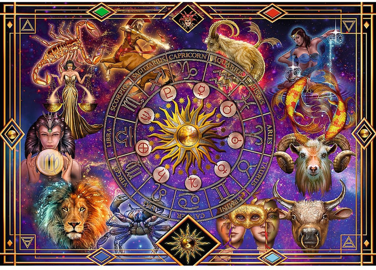 Trefl-Puzzle - Spiral-Sternzeichen - 1040 Teile der Astrologie.