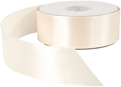 Kreativfirma Satin Ribbon Creme, 50 m