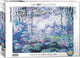 Eurographics – Seerosen, Spiegelbild der Weide [Nymphen, Reflets de Saule] – Claude Monet – 1000 Teile 68×48 cm (B×H) – Kunstpuzzle