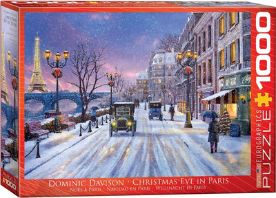 Eurographics – Heiligabend in Paris [Heiligabend in Paris] – Dominic Davison – 1000 Teile 68 x 48 cm (B x H) – Puzzle