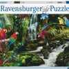 Bonte Papageien im Dschungel -Puzzle, 2000st.
