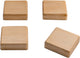 Sigel-Magnete – quadratisch – Holz – 4 Stück – si-ba211