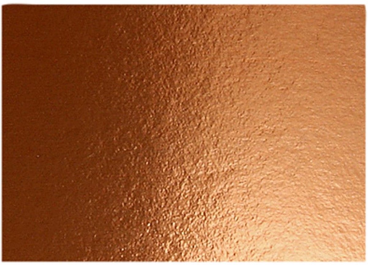 Creativ Company Metallfolienkarton, A4, Blatt 210 x 297 mm, 280 g, Kupfer, 10 Blatt 1 Karton