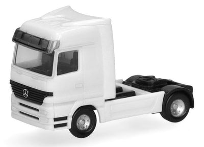 Herpa Mercedes Benz Actros links 2a., weiß (2 Stk.)