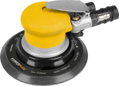 Powerplus pneumatischer Exzenterschleifer powair0013 – 240 l min, 6,3 bar, Schleifpapier ᴓ150 mm – 10500 min-1