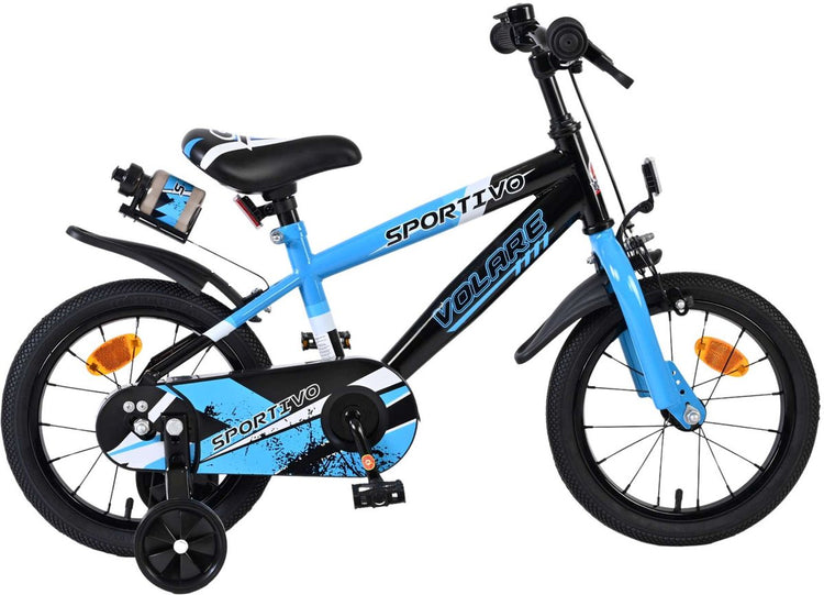Volare Sportivo Kinderbike Jungen 14 Zoll blau schwarz