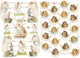 Creativ Company Vintage-Bilder, Nostalgie-Engel, Blatt 16,5x23,5 cm, 2 Blatt 1 Karton