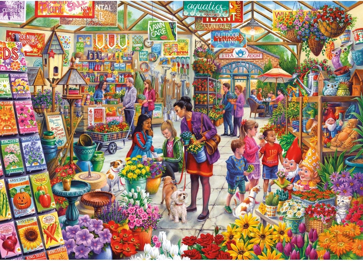 Gibsons Puzzle Gärtner Apos;
