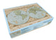 Bekking-Blitzpuzzle (1.000 Teile): Wandkarte der Welt von Joan Blaeu, dem Maritime Museum