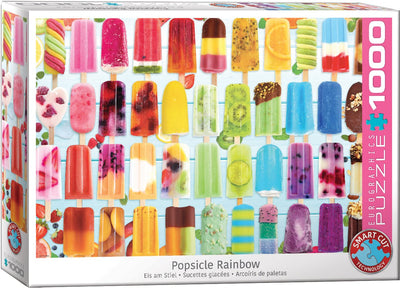 Eurographics – Popsicle Rainbow [Popsicle Rainbow] – 1000 Teile 68×48 cm (B×H) – Puzzle