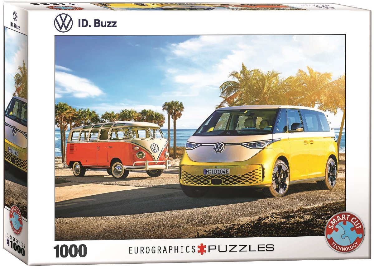 Eurographics Volkswagen - VW ID Buzz - 1000 Teile 68×48cm (B×H) – Puzzle