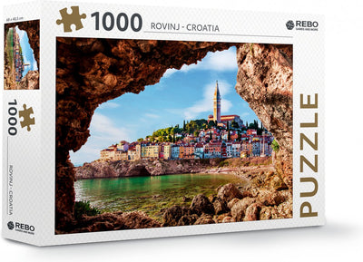 Rebo Productions Puzzle Rovinj – Kroatien, Karton, 1000 Teile