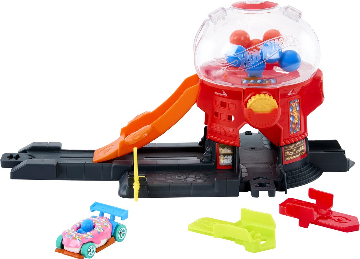 Hot-Wheels-City-Süßwarenladen in der Innenstadt