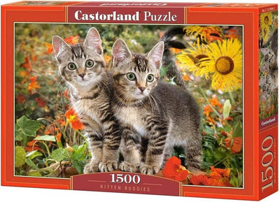 Castorland Kitten Buddies – Puzzle – 1.500 Teile – Satin-Finish – perfekte Passform – europäische Qualität