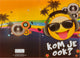 Pic Einladungen Emoji Troal DJ, 6 Stk.