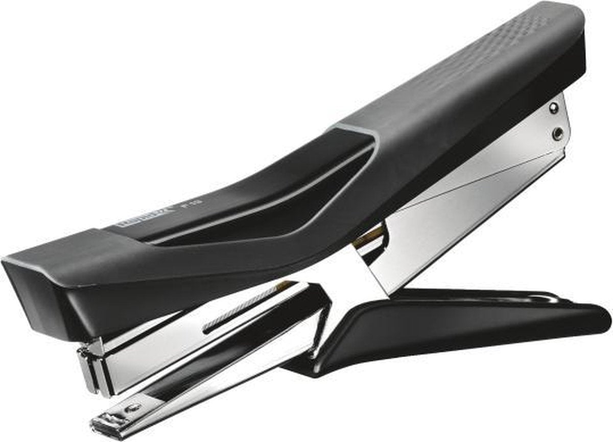 Schnelles ergonomisches Heftgerät Fixativ F19, Heftkapazität 20 Blatt, Schwarz