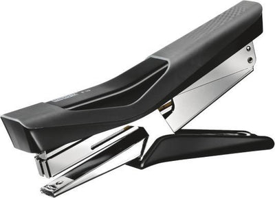 Schnelles ergonomisches Heftgerät Fixativ F19, Heftkapazität 20 Blatt, Schwarz