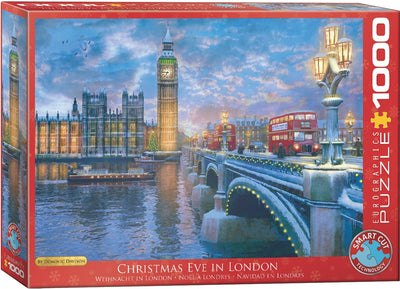 Eurographics – Heiligabend in London [Heiligabend in London] – Dominic Davison – 1000 Teile 68 × 48 cm (B × H) – Puzzle