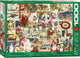 Eurographics – Vintage-Weihnachtskarten [Vintage-Weihnachtskarten] – 1000 Teile 68×48 cm (B×H) – Puzzle