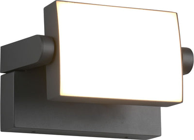 Trio Kansas - Wandleuchte - Anthrazit - inkl. 1x SMD 10W - neigbar - Außenbeleuchtung - IP54