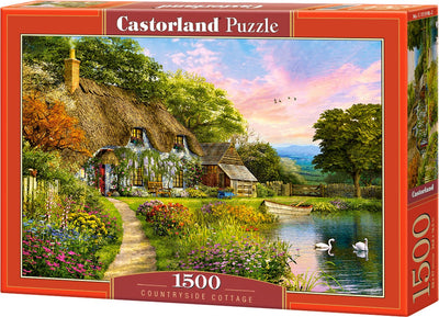 Castorland-Landhaus – Puzzle – 1.500 Teile – Satin-Finish – perfekte Passform – europäische Qualität