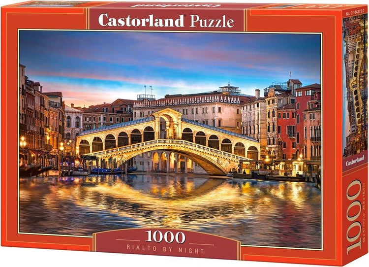 Castorland Rialto by Night – Puzzle – 1.000 Teile – Satin-Finish – perfekte Passform – europäische Qualität