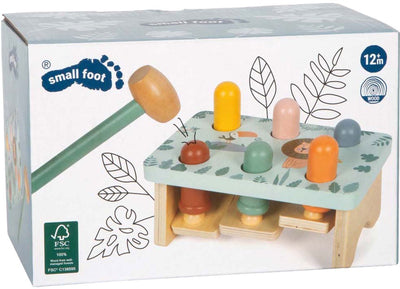 Small Foot - Holzhammerbank-Spiel Safari FSC