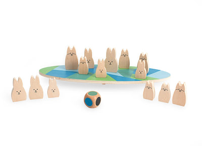 BS Spielzeug Holzbalance Game Kaninchen