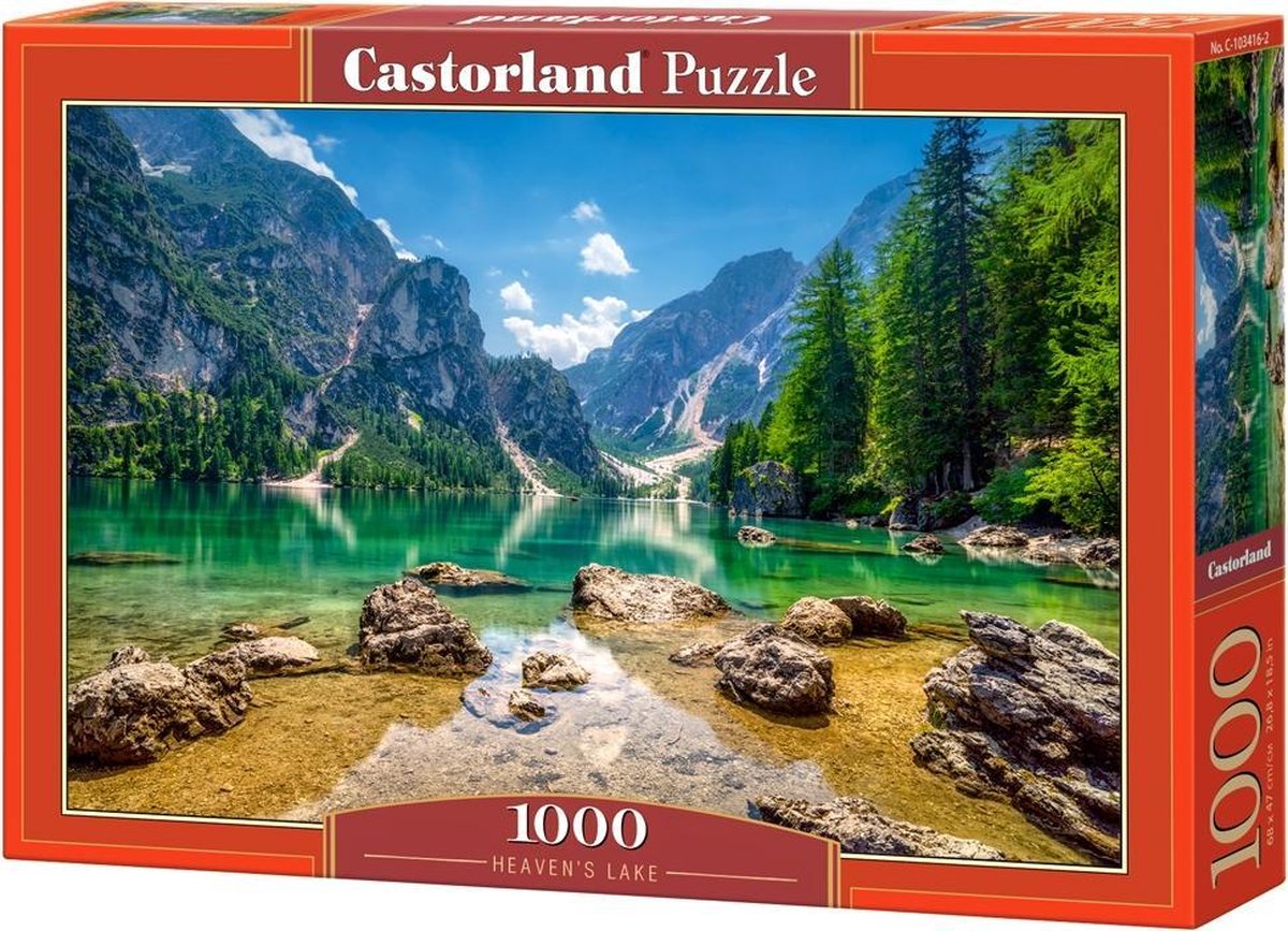 Selecta Castorland Bein Puzzle Heaven's Lake, 1000st.