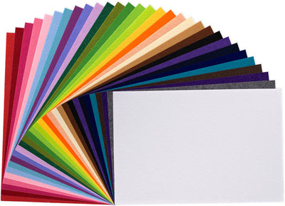 Vaessen Kreativfilz – A4 – 1 mm – 30 Blatt Hobbyfilz – sortiert