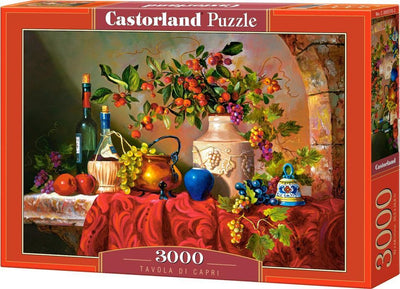 Castorland Tavola di Capri – Puzzle – 3.000 Teile – Satin-Finish – perfekte Passform – europäische Qualität