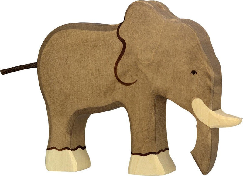 Holztigtiger Holztiger -Holzelefant