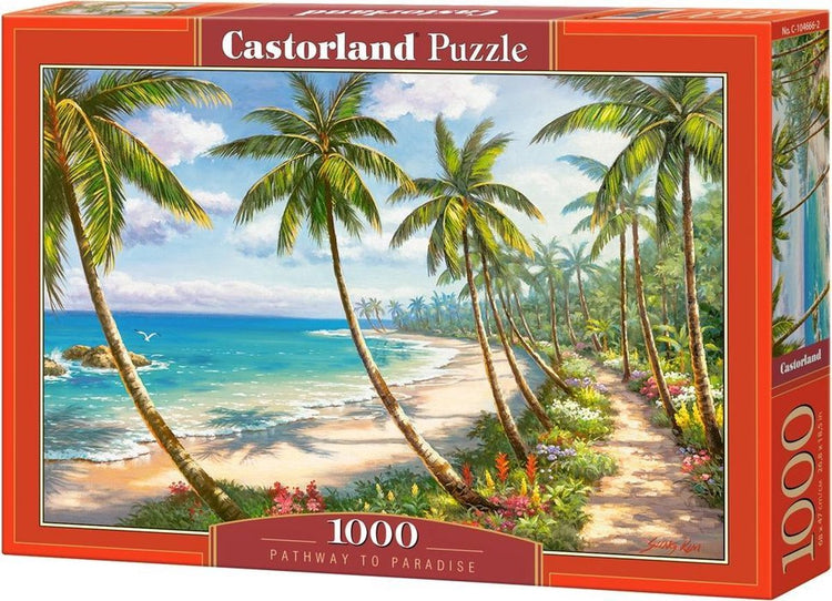 Castorland Weg ins Paradies – Puzzle – 1.000 Teile – Satin-Finish – perfekte Passform – europäische Qualität