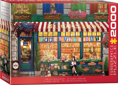 Eurographics – der alte Buchladen – Artbeat Studio – 2000 Teile 96×68 cm (B×H) – Puzzle