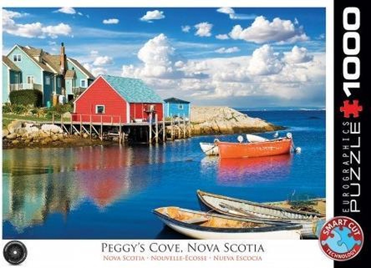 Eurographics Puzzle – Peggy's Cove Nova Scotia (1000)