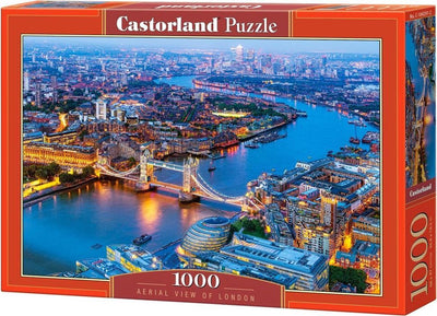 Castorland-Luftaufnahme von London – Puzzle – 1.000 Teile – Satin-Finish – perfekte Passform – europäische Qualität