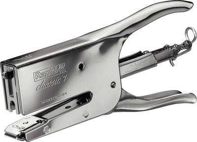 Rapid Classic Heftgerät K1 – bis zu 50 Blatt – Heftklammern Nr. 24 6 Chrom