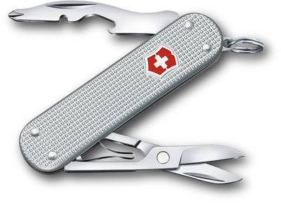 Victorinox Companion Alox S Taschenmesser – 58 mm – 5 Funktionen – Silber