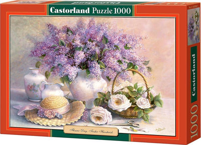 Selecta Castorland Puzzle Blumentag Trisha Hardwick, 1000 Teile.