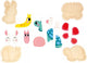 Janod - Puzzlegarten - Holzpuzzleset