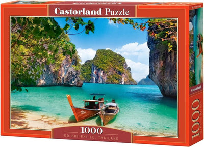 Castorland Ko Phi Phi Le, Thailand – Puzzle – 1.000 Teile – Satin-Finish – perfekte Passform – europäische Qualität