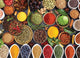 Eurographics Puzzle Spicy Table 1000 Teile aus buntem Karton.