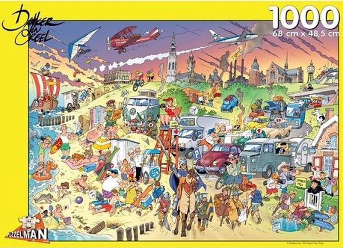 Puzzleman-Puzzle - Strand - Danker Jan (1000)