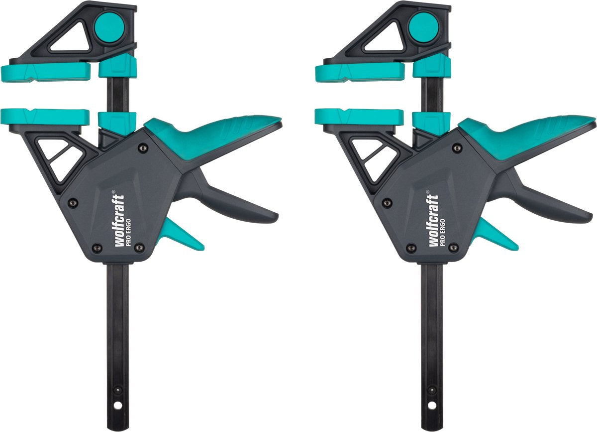 Wolfcraft - 2 Klebeklemmen pro ergo, 150 mm - 8675060