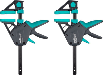 Wolfcraft - 2 Klebeklemmen pro ergo, 150 mm - 8675060