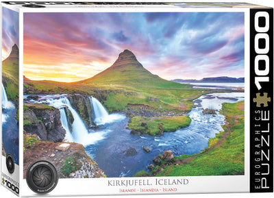 Eurographics - Berg Krikjufell, Island - 1000 Teile 68×48cm (B×H) – Puzzle