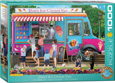 Eurographics – Dan's Ice Cream Truck [Dans Eiswagen] – Paul Normand – 1000 Teile 68 x 48 cm (B x H) – Puzzle