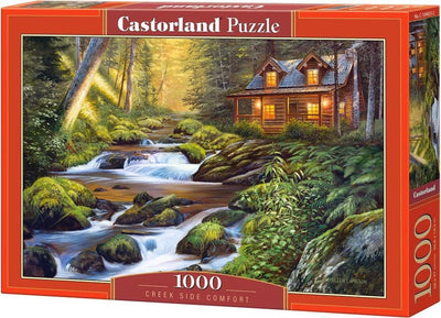 Castorland Creek Side Comfort – Puzzle – 1.000 Teile – Satin-Finish – perfekte Passform – europäische Qualität