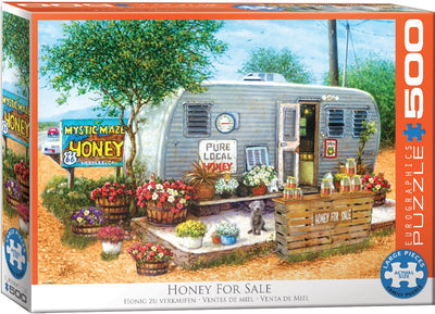 Eurographics – Honig zu verkaufen [Honig zu verkaufen] – 500 XL-Teile 68×48 cm (B×H) – Familienpuzzle
